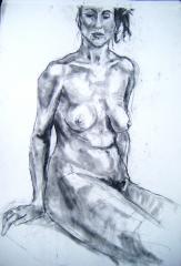 Life drawing no 2 - click here to see an enlargement