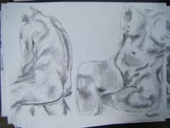 Life drawing no 5 - click here to see an enlargement