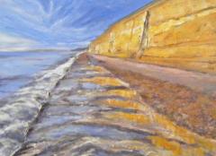 Cliffs at Burton Bradstock - click here to see an enlargement
