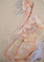Shona in pastel - click here to see an enlargement