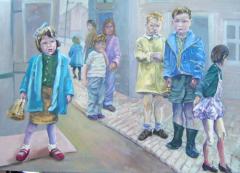 Gorbals Children - click here to see an enlargement