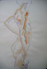 Standing nude no.4 - click here to see an enlargement (opens a new window in front of this page)